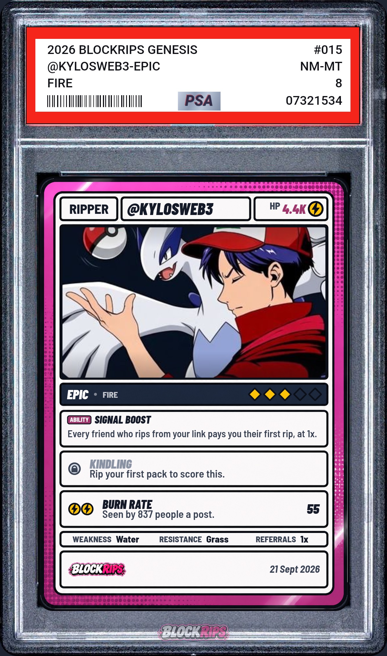 @KylosWeb3 — Epic, 3/5 on BlockRips