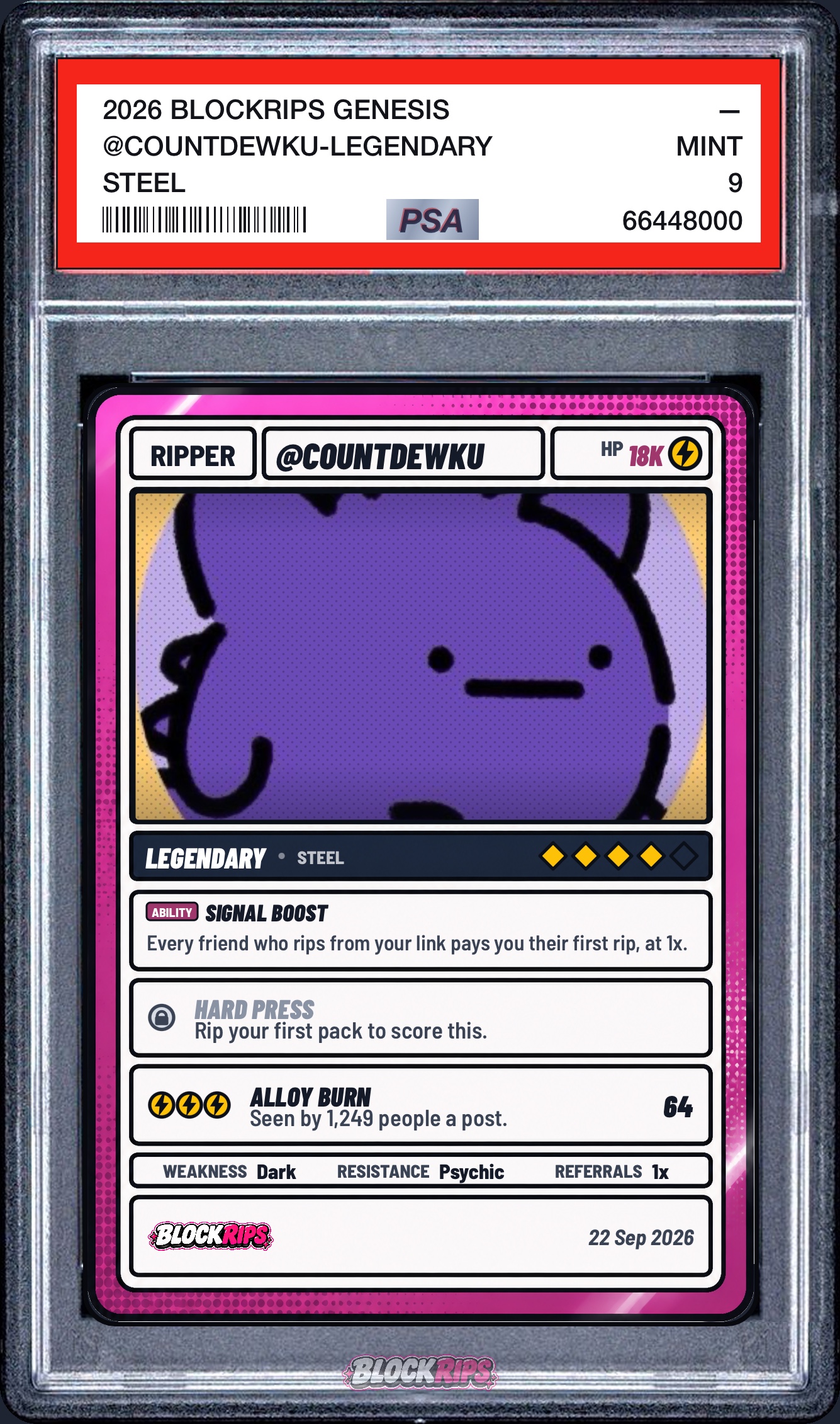 @CountDewKu — Legendary, 4/5 on BlockRips