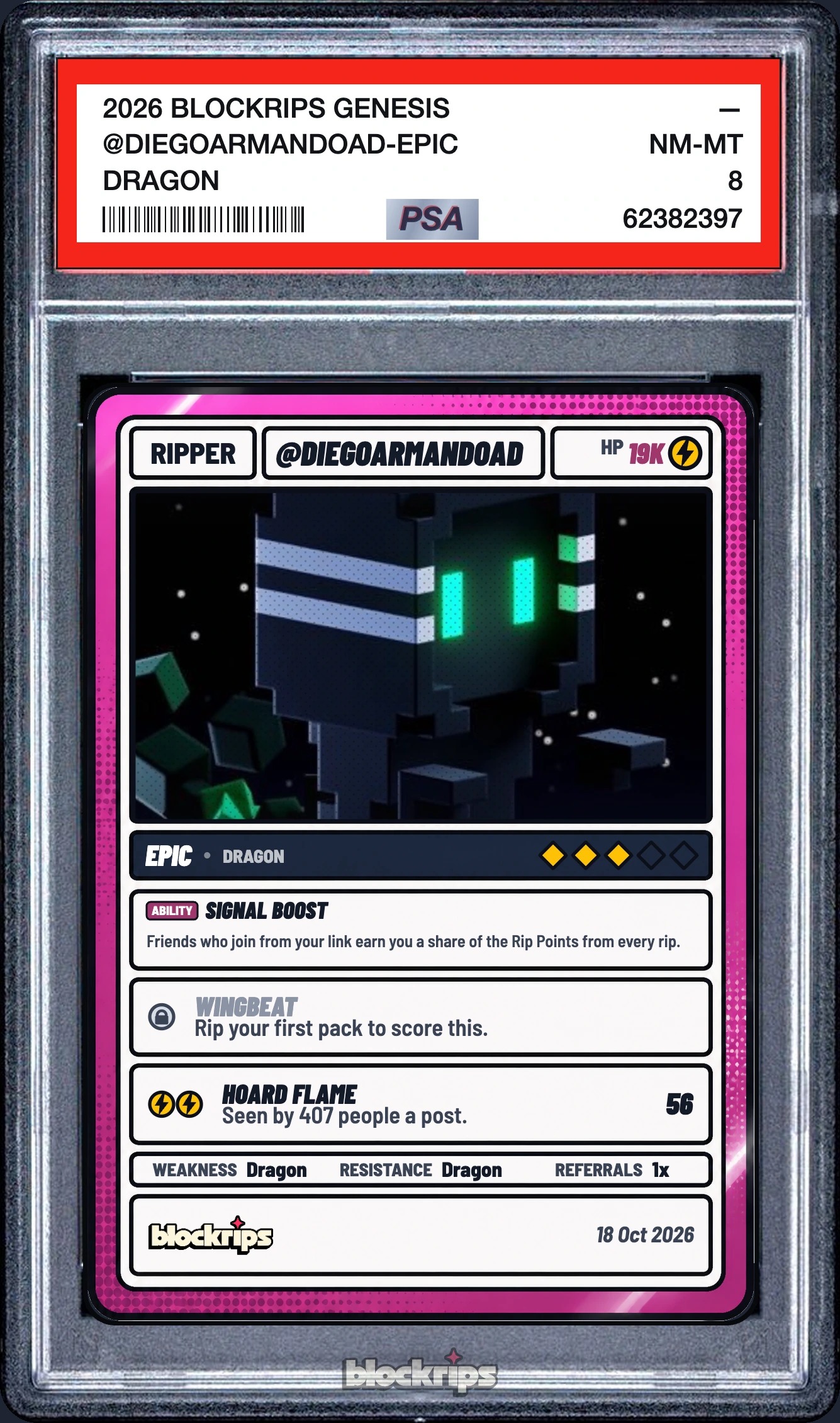 @diegoarmandoAD — Epic, 3/5 on BlockRips