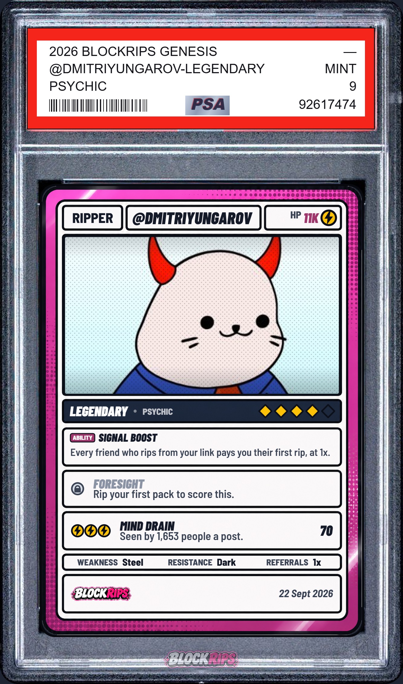 @DmitriyUngarov — Legendary, 4/5 on BlockRips